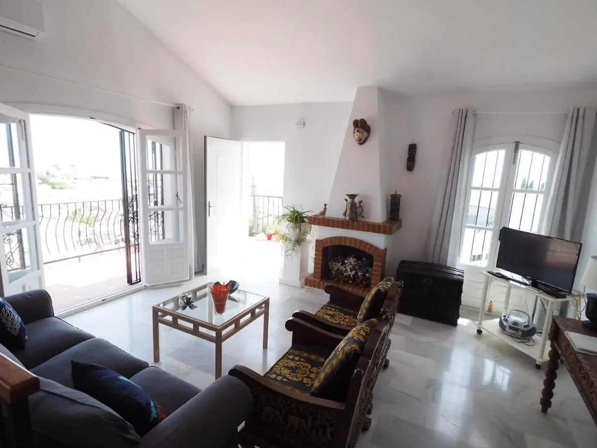 Villa Alaymar With Fantastic Views Overlooking Burriana Beach Zone Nerja