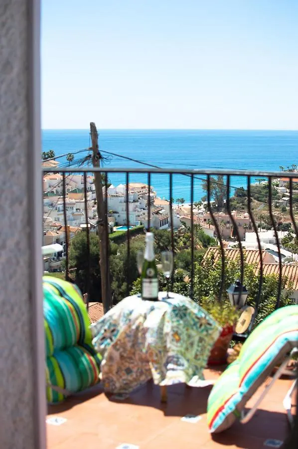 Villa Alaymar With Fantastic Views Overlooking Burriana Beach Zone Nerja Holiday home