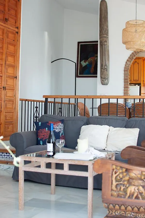 Villa Alaymar With Fantastic Views Overlooking Burriana Beach Zone Nerja